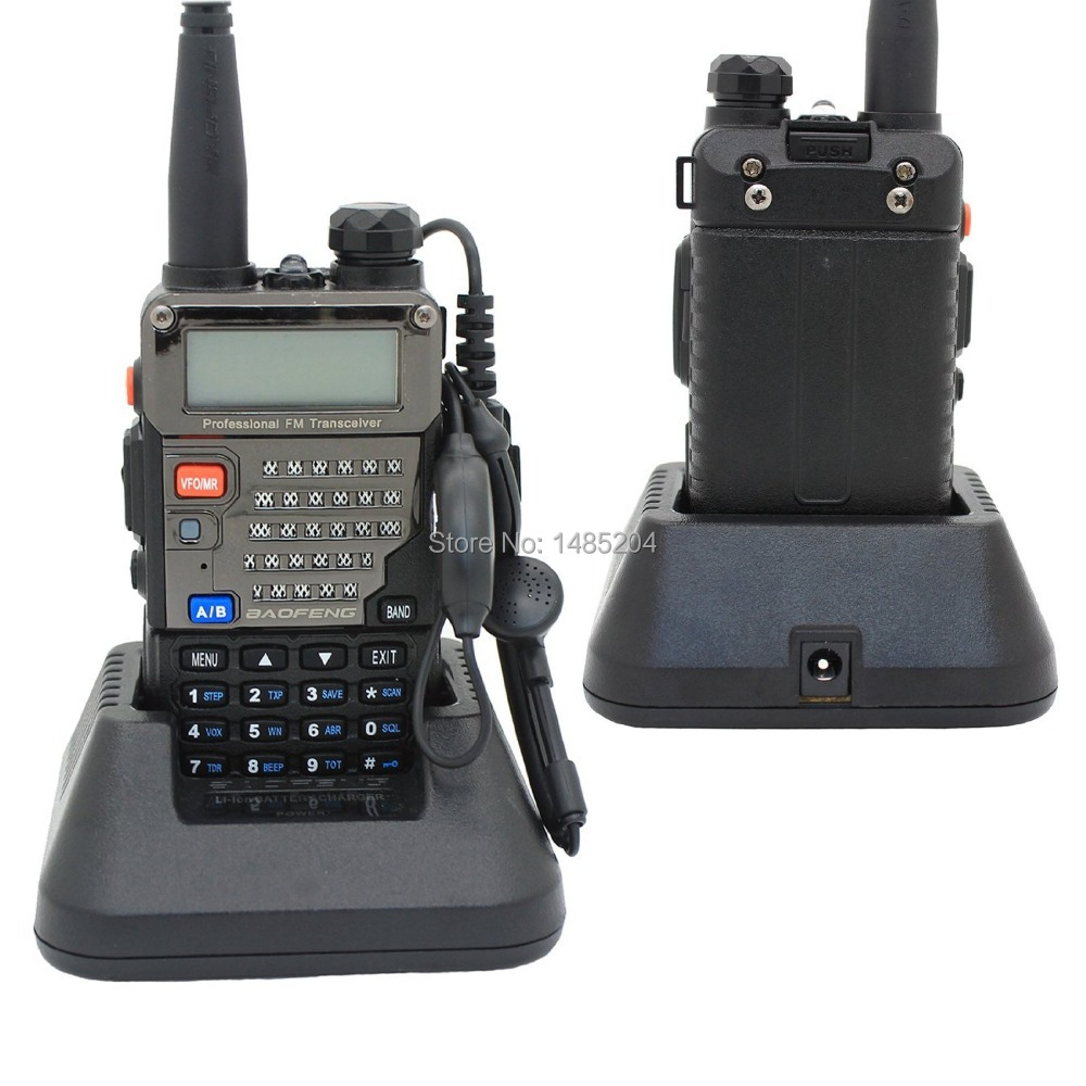 2 . BaoFeng -5r    136 - 174  / UHF 400 - 480  5  128CH   