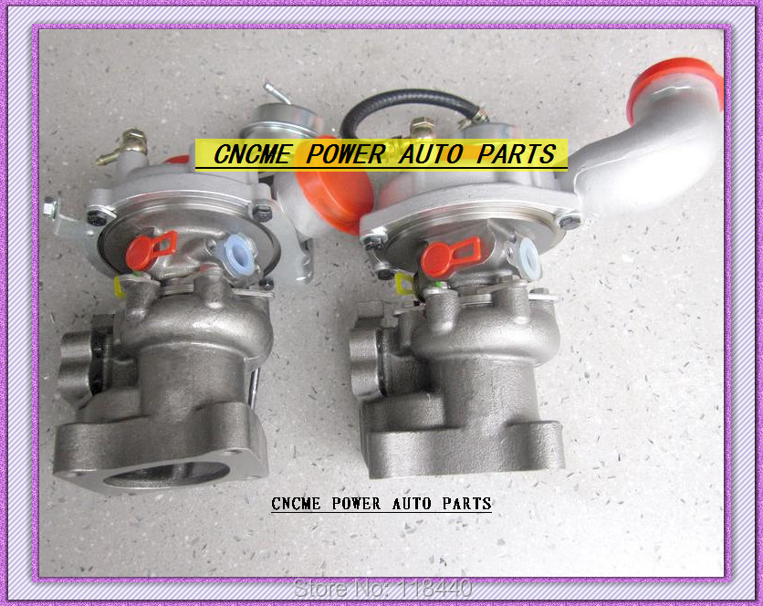 K03 53039880016+53039880017 Twin Turbos Turbocharger For AUDI S4 97-01 A6 99-01 AJK ARE AZB AGB V6 2.7L 265HP