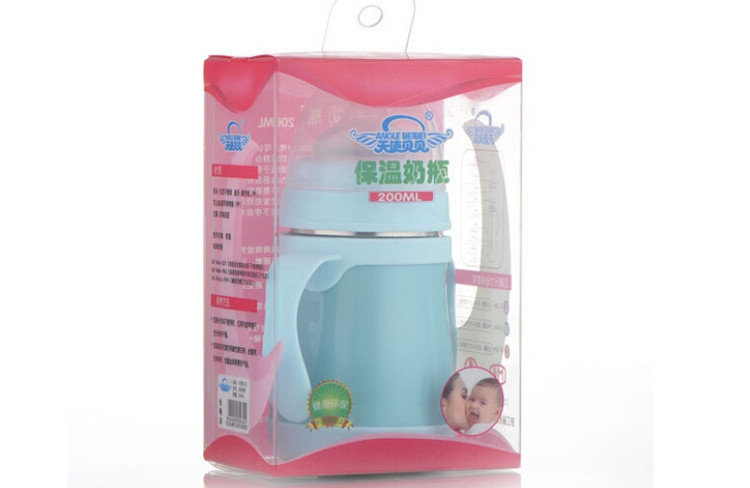 Handle Feeder For Baby Feeding Bottle Stainless Steel Milk Bottles Baby Nursing Bottle Keep Warm 4Hours Sippy Cups With Handle (8)