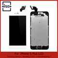100PCS LOT For Iphone 6 plus LCD display Touch Screen Digitizer Home Button Frame front camera