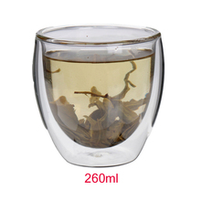 2015 High Quality Hot Sale Bodum 1pcs 260ml Wholesale Europe Style Double Wall Glass Coffee Cup Mug Tea Cup Glassware