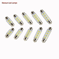 2 31MM 36MM 39MM 42MM 44MM C5W Auto Car Led Festoon Light 2835 Chips Ultra Bright