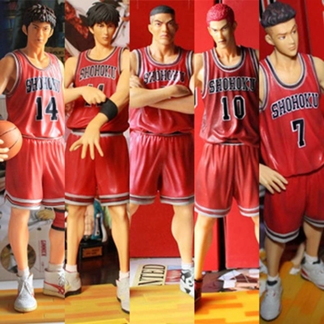 Бесплатная Доставка Slam Dunk Большой Размер ПВХ Фигурки Куклы Модель Boys Toys Кукла Дети подарок