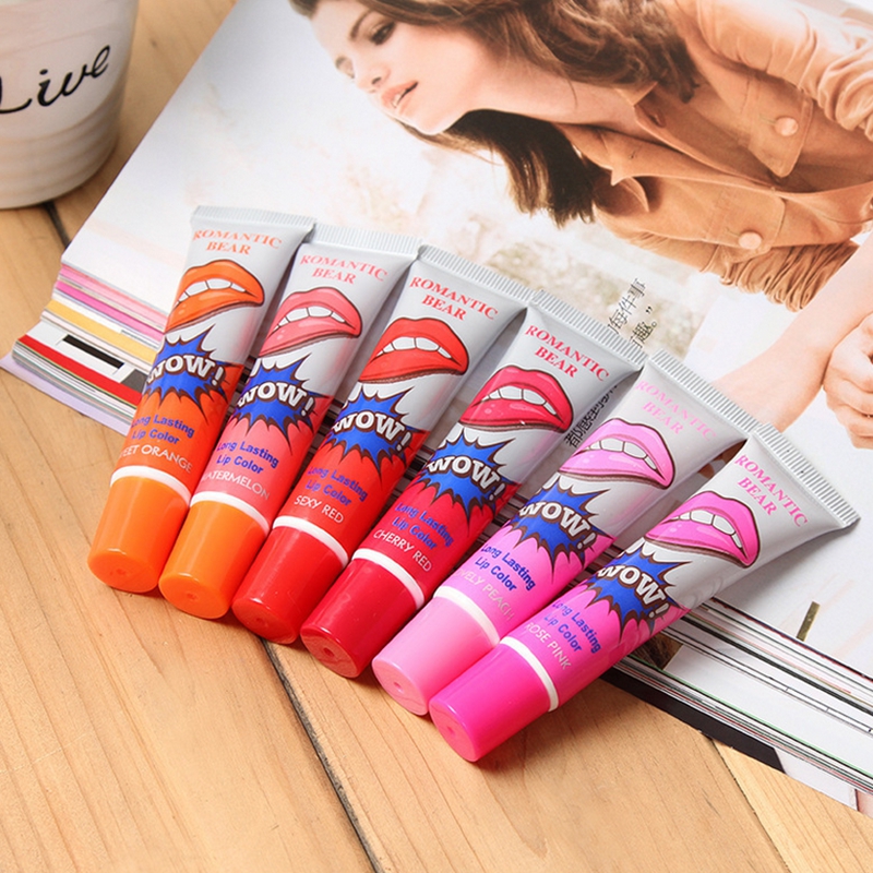 Image of Fashion Korea Global sales of 100% authentic 6-color lip gloss Lasting moisture does not fade Seductive free shipping S537