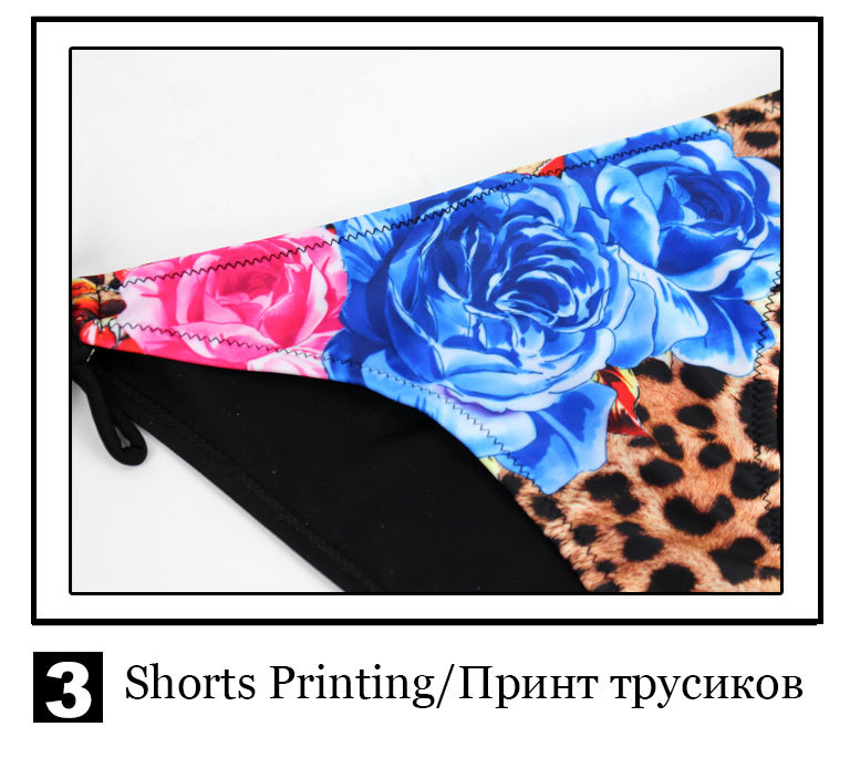 2015 Summer Style Woman Sexy Leopard Print Bikinis set (12)