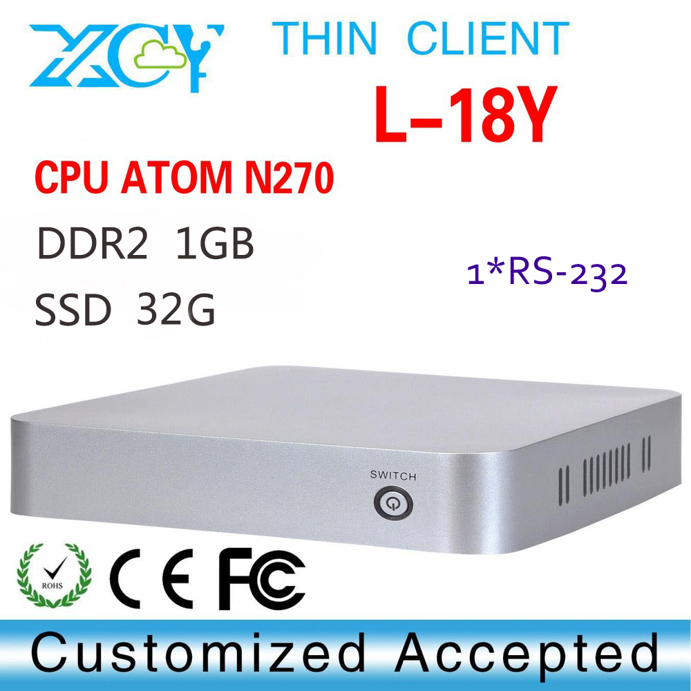 New Arrival mini linux embedded pc XCY L 18Y 1G RAM 32G SSD with fan mini