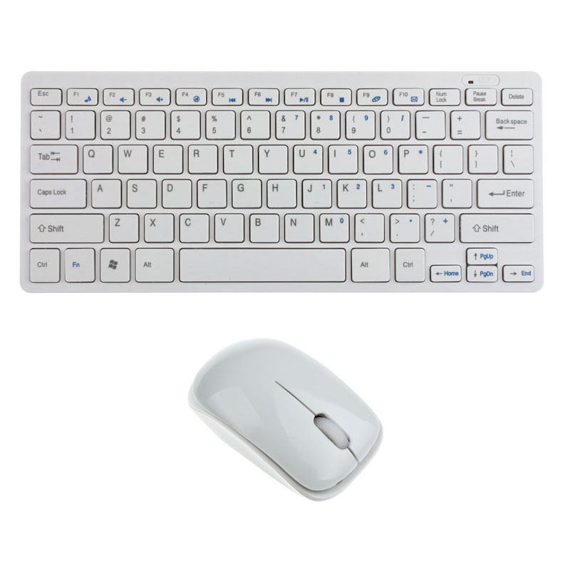 Russian Wireless Keyboard Mouse Combo 2.4G Wireless Mouse Multimedia Keys for Windows XP /7/8/10 Android TV Box Laptop Desktop