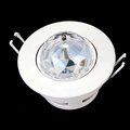 Promotion LED RGB Ceiling Stage Light 3W Full Color Automatic Voice activated Rotating Lighting Party Bars