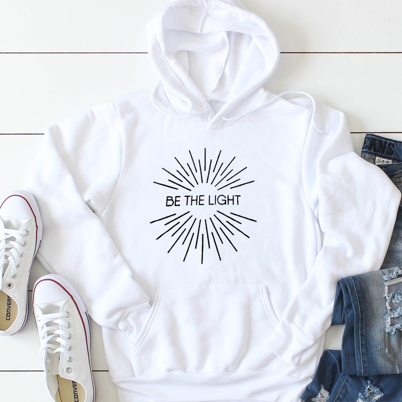 be the light hoodie