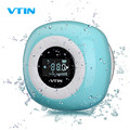 VTIN Waterproof Bluetooth Speaker FM LCD Suction Up Subwoofer Crystal Clear Sound Handsfree For beach shower