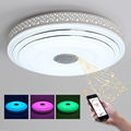 RGB Music Modern LED Wall Mounted Chandeliers With Bluetooth Control Color Changing Lamp LED Chandelier Ceiling