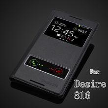 Чехол HTC Desire кожа, роскошь книга дизайн полиуретан откидной чехол для 816 800 D816W телефон держатель мешок задняя часть