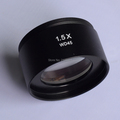 FREE SHIPPING SZM1 5X AUXILIARY OBJECTIVE LENS FOR STEREO ZOOM MICROSCOPE WD45mm
