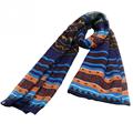 Hot Selling Fashion gorgeous Bohemian Style Design Womens Voile Soft Silk Scarf 163cm 73cm Large Shawl