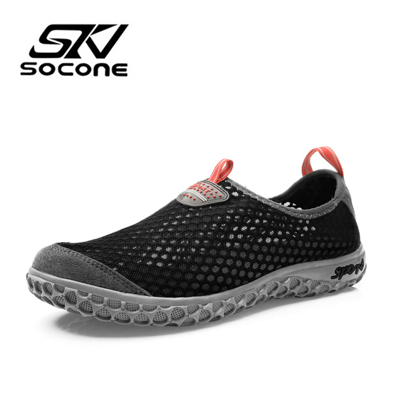 Image of SOCONE 2016 New brand light running shoes breathable sneakers shoes for men women outdoor water shoes Trainers sport shoes