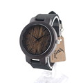 BOBO BIRD C24 New Fashion 100 Natural Bamboo Wood Watches Womens Luxury Vintage Round Watch for