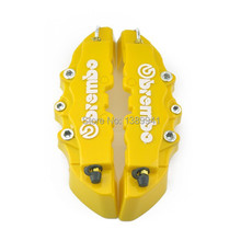 Hot Brembo Style Universal 2Pcs/Set Disc Brake Caliper Covers 4 colors Replacement Parts Fit for all kinds of cars