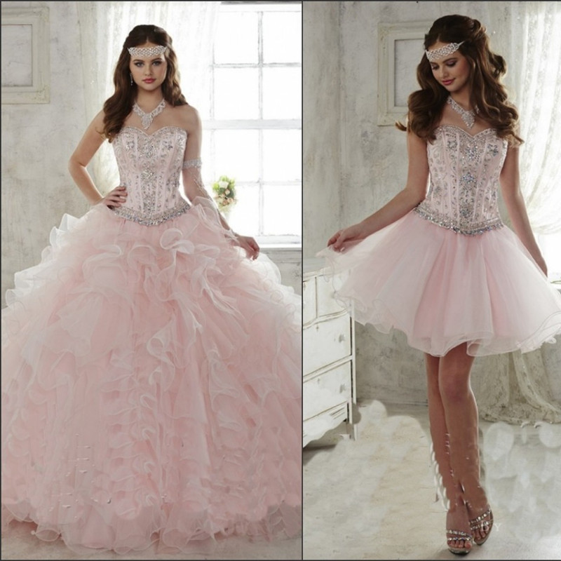 25+ Light pink quince dresses ideas