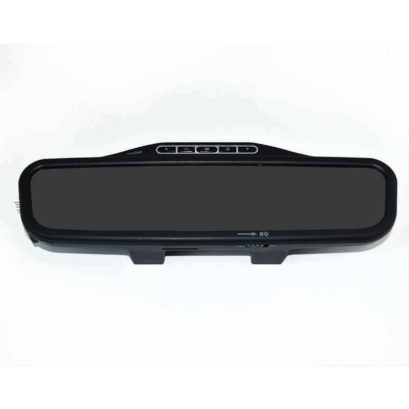 Ultra-thin Car LCD Mirror Monitor + Wireless Bluetooth Car Kit Rear View Backup MP3 Player FM sendor_5