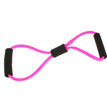 Excellent quality 39cm Fitness Resistance Bands Resistance Rope Exerciese Tubes Elastic Exercise Bands for Yoga Pilates