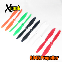 200 Pairs ( 400 unids ) 6045 hélice Nylon CW CCW propulsor Multicopter de helicóptero para QAV250 ZMR250 RC quadcopter, Wltoys A979
