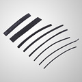 High Quality 8Pcs Lot Heat Shrink Tube Tubing Assortment Kit Sleeving Wrap Wire Electrical Cable 1
