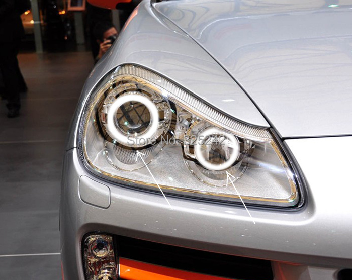 RGB angel eyes Porsche Cayenne 2007-2009(7)
