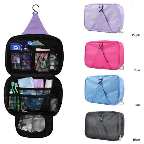Luxury Wash Bag Toiletry Toiletries Travel MakeUp Mens Ladies Hanging Folding Cosmetics Organizer Storage Container For