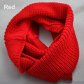 2016 New Fashion Charming Unisex Womens Mens Winter Warm Infinity 2 Circle Cable Knit Cowl Neck