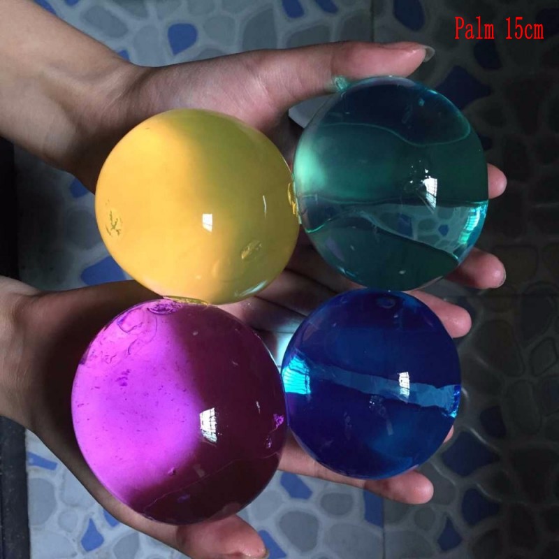 Image of 10pcs/lot Pearl Shape Very big 13-16mm Crystal Soil Water Beads Mud Grow Magic Jelly Ball Wedding Home decoration Chid Toy SJ001