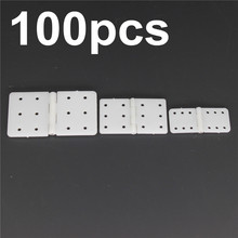 100pcs Nylon & Pinned Hinge 20×36 mm / 16×28.5 / 11×25.5 For RC Airplane Plane Parts Model Replacement