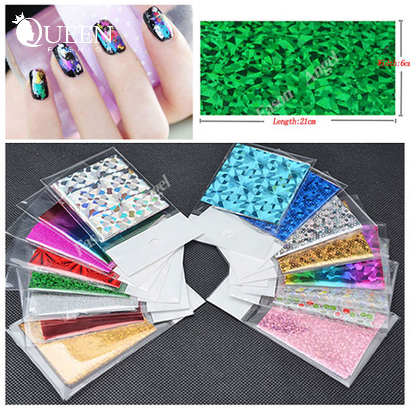Image of 50Designs 25pcs Symphony Nail Foil Sticker Star Style Art Polish Transfer Decal DIY Beauty Craft Nail Decorations Supplies