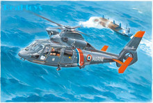 Modelo trompetista 05106 1/35 AS365N2 Dauphin 2 kit modelo de plástico