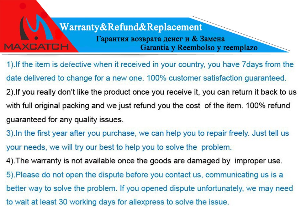 4444 Warranty&Refund&Replacement