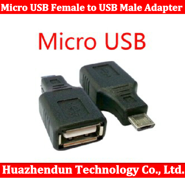 Micro USB Male to USB female Host OTG adapter for phone USB adapter  Host OTG Adapter  convertor 100pcs Free shipping