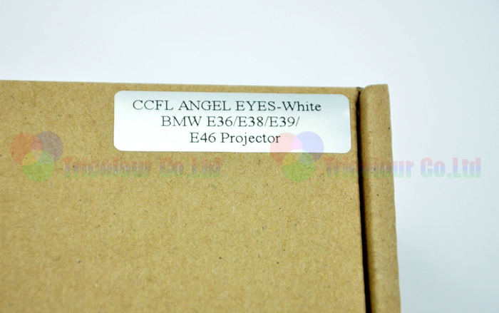 Триколора DHL бесплатно 20 компл./лот жк-ccfl глаза ангела гало кольца комплект белый синий красный розовый зеленый для BMVV E36 E38 E39 E46 проектора # LN24