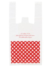 Free shipping size 18*35cm(7″*14″)red Burberry Shopping plastic Bag with handle fashion plastic bag 100pcs/lot