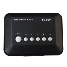 Beautiful Gift 100% Brand New HD 1080P USB Hard Drive Upscaling Multi Media Player MKV AVI RMVB Free Shipping Jan11