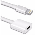 8 pin LIGHTNING extender extension male to female cable 8 core for Iphone 7 7 plus