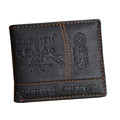 Fashion Men Wallets Famous Brand Leather Wallet Card Cash Receipt Holder Organizer Bifold Wallet Purse For