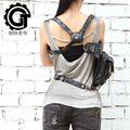 carteras mujer women bag Motor leg Outlaw Pack Thigh Holster Protected Purse Shoulder Backpack Purse thigh