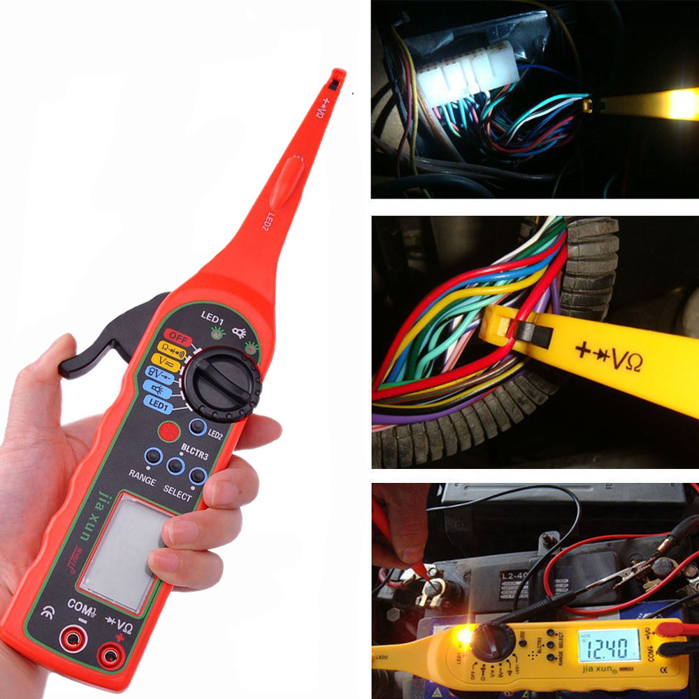 Image of 2015 Multi-function Auto Circuit Tester Multimeter Lamp Car Repair Automotive Electrical Multimeter 0V-380V Voltage