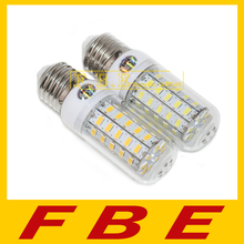 48LED SMD 5730 E27 led bulb,7W 5730smd LED corn lamp Warm white /white 5730 chandelier candle light ,free shipping