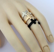 New Fashion jewelry cross ring finger for women girl Min order is $10(mix different item) R491