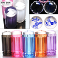 2016 New 2 8CM Transparent Stamp Nail Art Clear Jelly Stamper Scraper Tool Set Manicure Polish