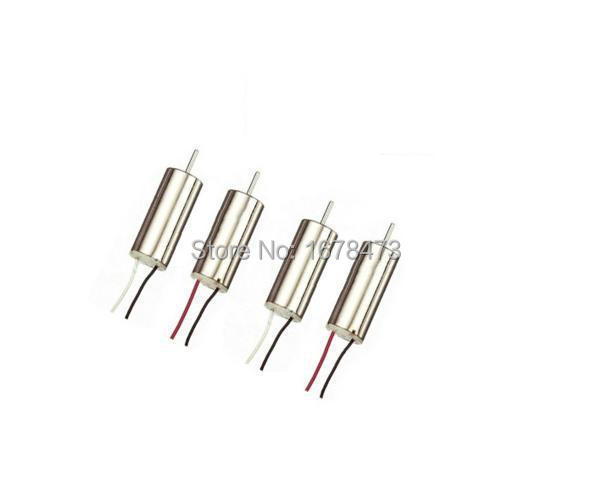 Free Shipping cheerson cx 10 cx10 spare parts motor cx 10 RC quadcopter helicopter motor 4pcs