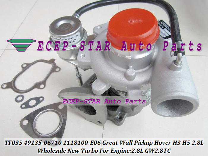 TF035HM TF035 49135-06710 1118100-E06 Turbocharger Turbo For Great Wall Pickup Hover H3 H5 2.8L GW2.8TC (6)