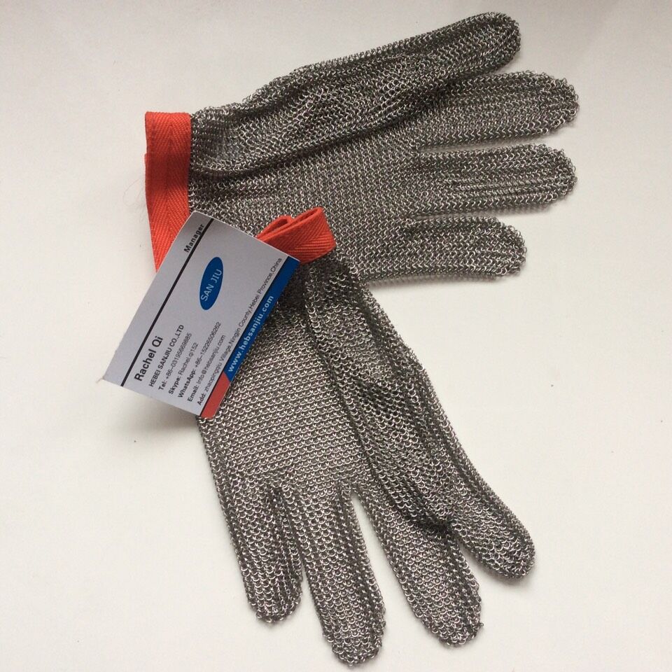 chainmailglovebutchergloveforcuttingprotectiveglovebutcher