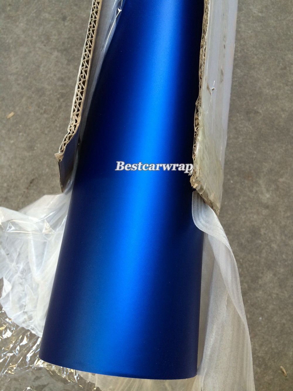 Dark Blue 3m metallic 1080 vinyl wrap blue chrome matt vinyl wrap (2)