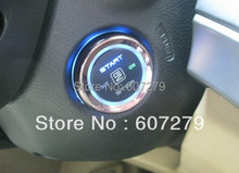 color LCD screen two way auto security system push button engine start stop PKE keyless entry